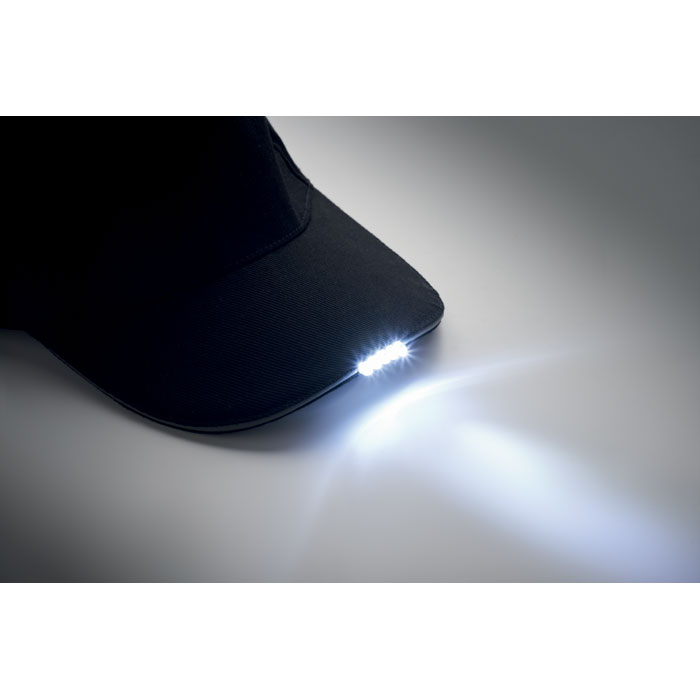 LUZCAP Gorra LED de 5 paneles 220gr - Gorras y sombreros - Regalo Promocional Personalizado - imagen 5