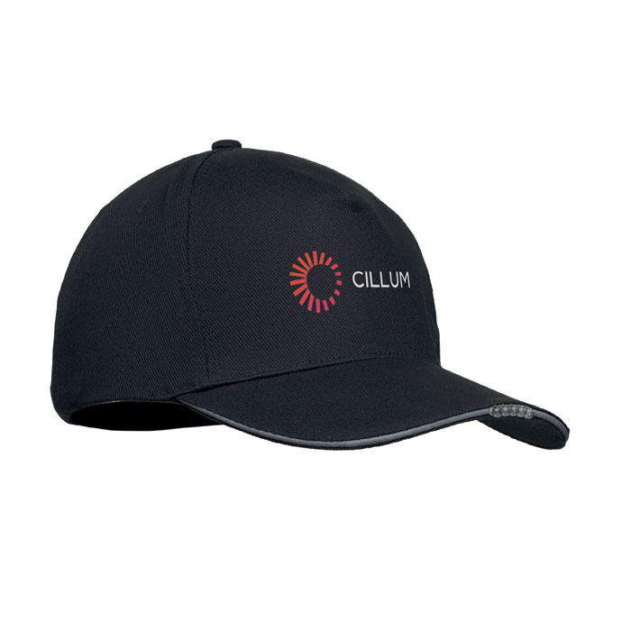 LUZCAP Gorra LED de 5 paneles 220gr - Gorras y sombreros - Regalo Promocional Personalizado - imagen 4