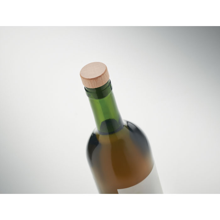 BOPPER Tapón para botella de madera - Otros accesorios bodega - Regalo Promocional Personalizado - imagen 5