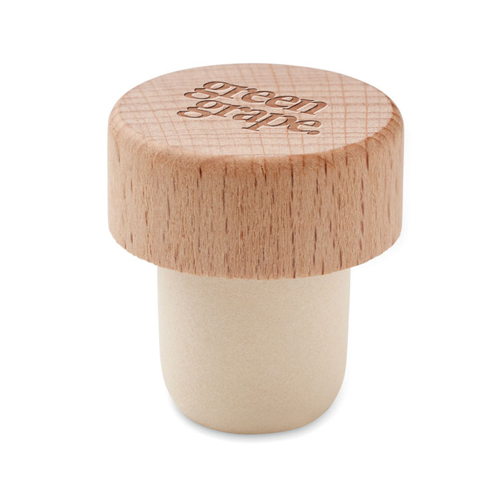 BOPPER Tapón para botella de madera - Otros accesorios bodega - Regalo Promocional Personalizado - imagen 4