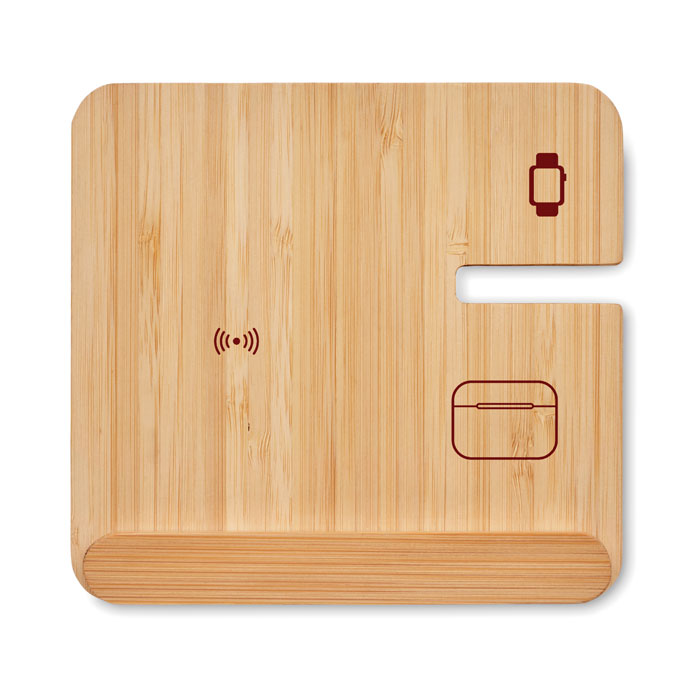 BOOGAR Cargador inalámbrico 3 en 1 - Tecnología - Regalo Promocional Personalizado - imagen 7