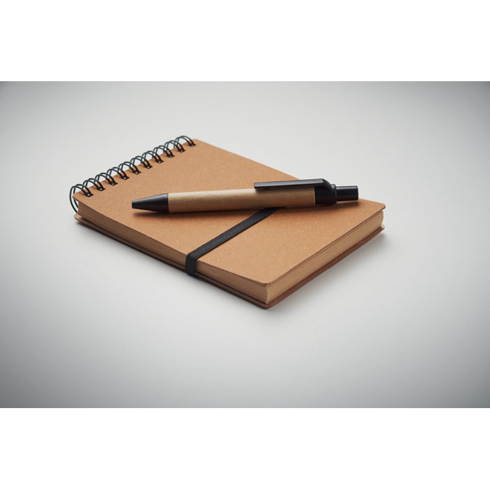 NOTIE Libreta reciclada con bolígrafo - Oficina - Regalo Promocional Personalizado - imagen 6