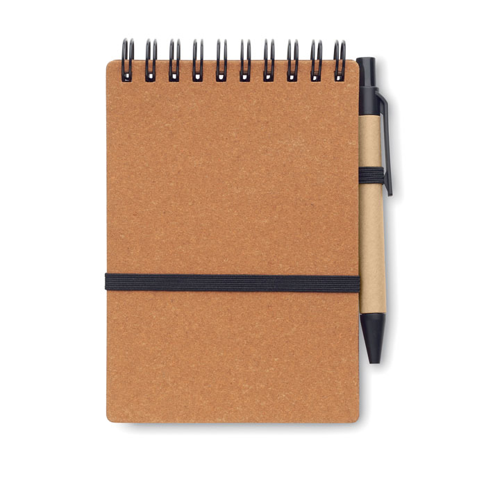 NOTIE Libreta reciclada con bolígrafo - Oficina - Regalo Promocional Personalizado - imagen 3