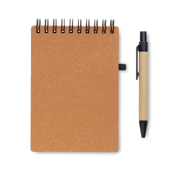 NOTIE Libreta reciclada con bolígrafo - Oficina - Regalo Promocional Personalizado - imagen 4