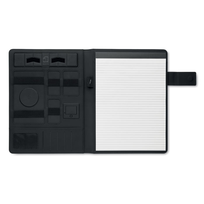 BURGUS Portafolio Tech 2500mAh 15W - Portadocumentos personalizados - Regalo Promocional Personalizado - vista alternativa