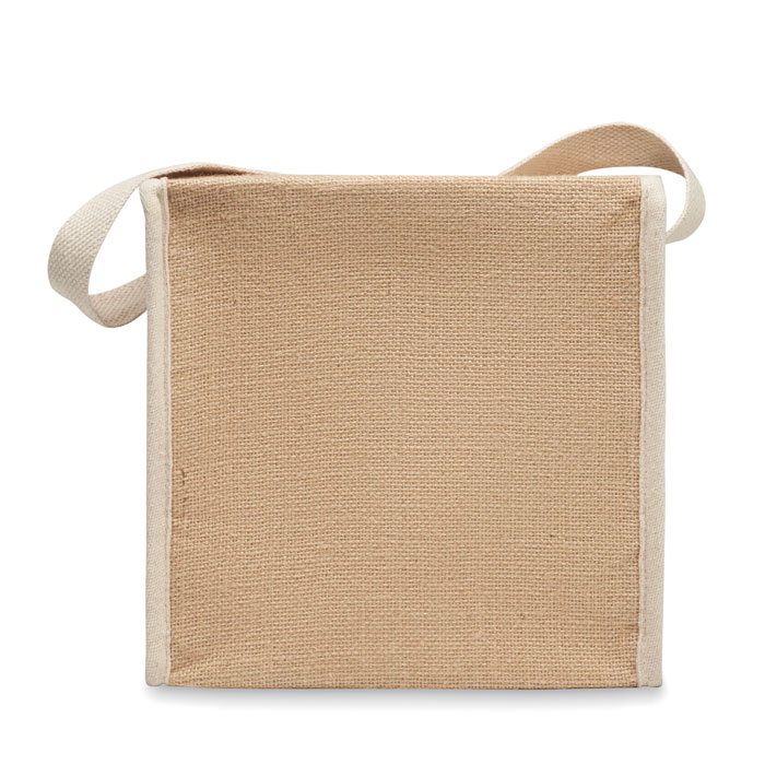 LONA Bolsa nevera de yute y lona 3L - Verano - Regalo Promocional Personalizado - imagen 5