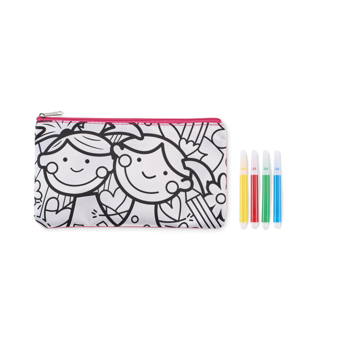 KIDDO Estuche con rotuladores - Niños y Juegos - Regalo Promocional Personalizado - imagen 4