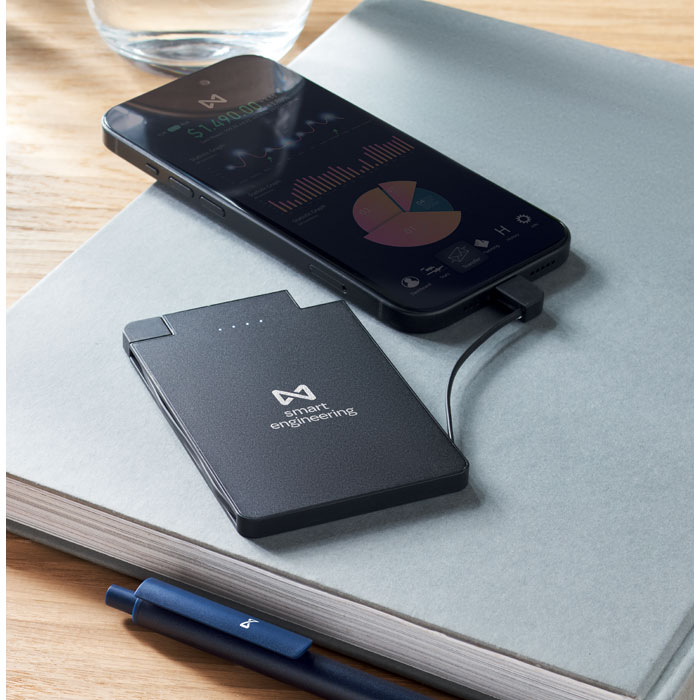 SLIMPO Powerbank 2500mAh 10.5W - Tecnología - Regalo Promocional Personalizado - imagen 4