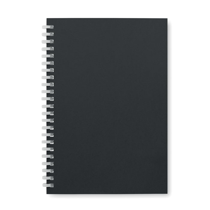 Libreta A5 de anillas con tapa de cartón reciclado - Oficina - Regalo Promocional Personalizado - imagen 3