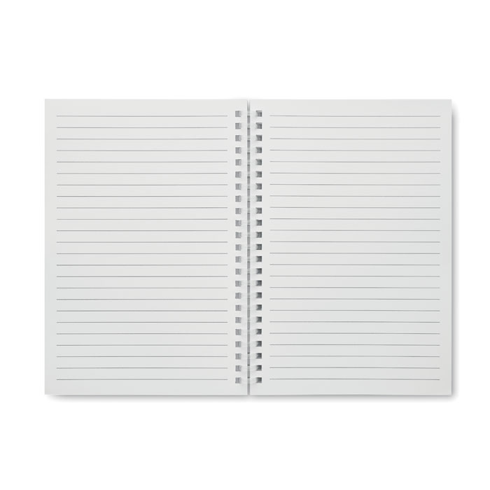 Libreta A5 de anillas con tapa de cartón reciclado - Oficina - Regalo Promocional Personalizado - imagen 13