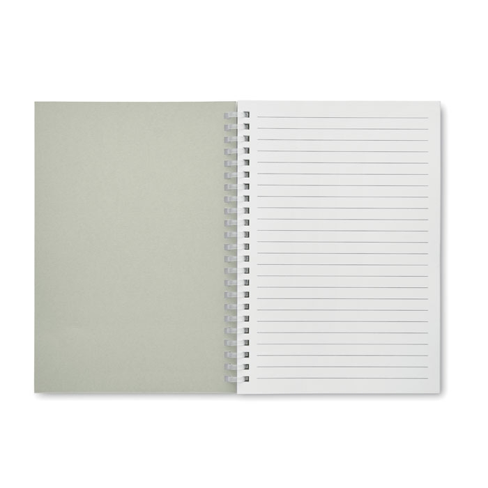 Libreta A5 de anillas con tapa de cartón reciclado - Oficina - Regalo Promocional Personalizado - imagen 15