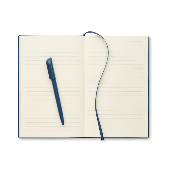 Libreta A5 Nota  tapas duras de PU y bolígrafo giratorio ABS - Oficina - Regalo Promocional Personalizado - imagen 9