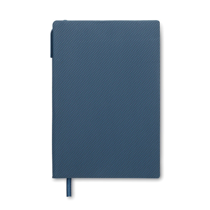 Libreta A5 Nota  tapas duras de PU y bolígrafo giratorio ABS - Oficina - Regalo Promocional Personalizado - imagen 8