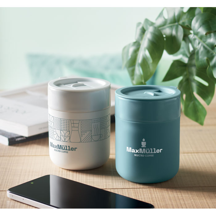 QERAM Vaso de cerámica 330 ml - Tazas y vasos personalizados - Regalo Promocional Personalizado - imagen 16