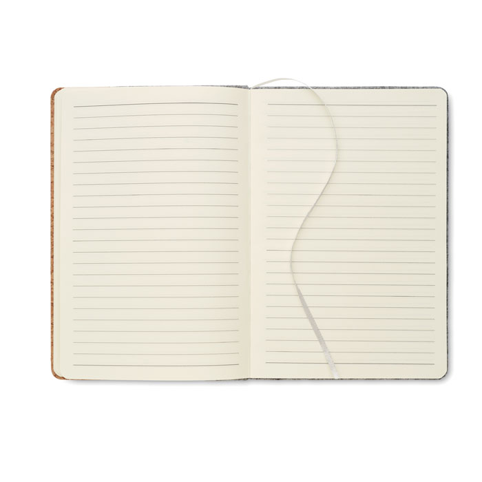 CORKBOOK Libreta de corcho RPET A5 - Oficina - Regalo Promocional Personalizado - imagen 4
