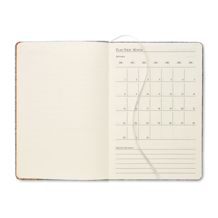 CORKBOOK Libreta de corcho RPET A5 - Oficina - Regalo Promocional Personalizado - imagen 6