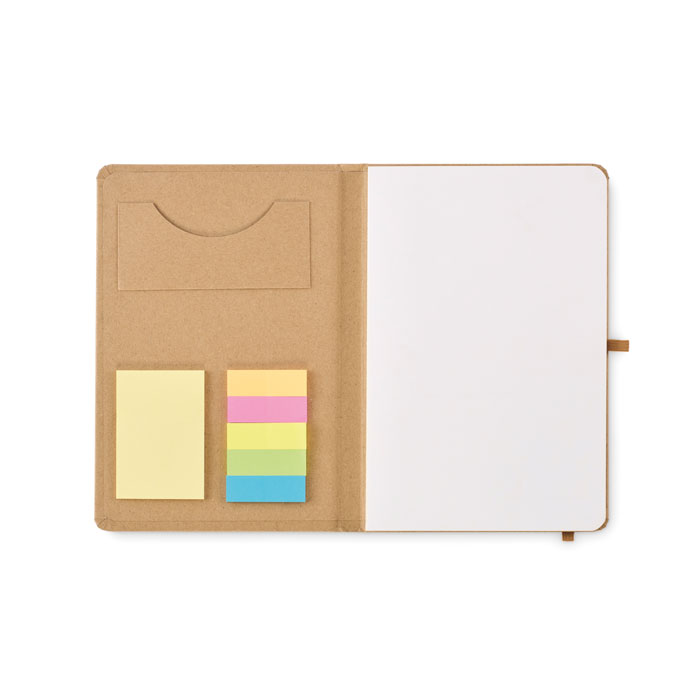 Libreta A5 con tapa de cartón Sticknote - Oficina - Regalo Promocional Personalizado - imagen 6