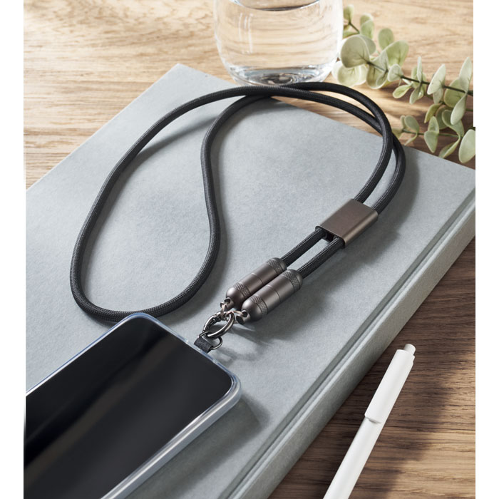 SHAKA Lanyard cargador de móvil - Tecnología - Regalo Promocional Personalizado - imagen 5