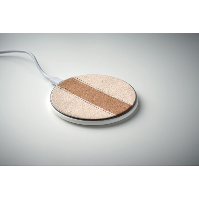 CORTLESS Cargador inalámb. 15W corcho - Tecnología - Regalo Promocional Personalizado - imagen 3