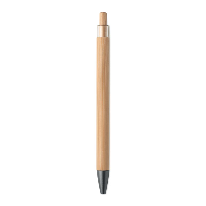 ITEA Bolígrafo bambú con pulsador - Escritura - Regalo Promocional Personalizado - imagen 5