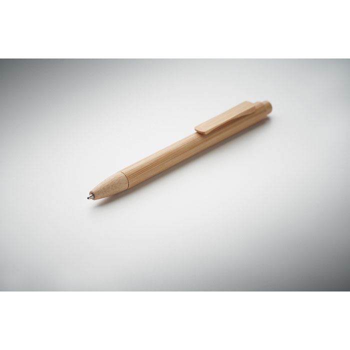 MAMBO Bolígrafo automático Bamboo - Escritura - Regalo Promocional Personalizado - imagen 3