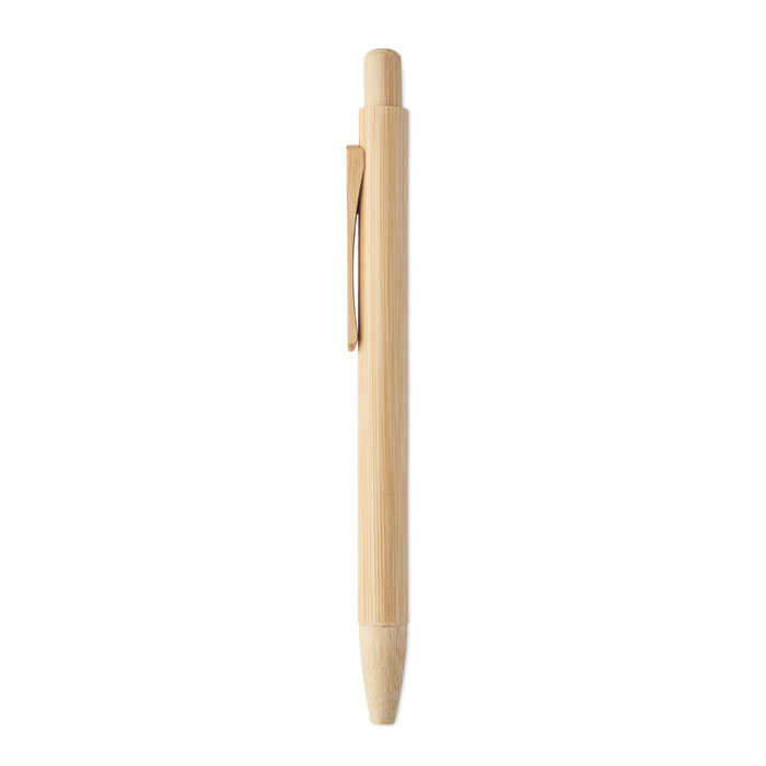 MAMBO Bolígrafo automático Bamboo - Escritura - Regalo Promocional Personalizado - imagen 6