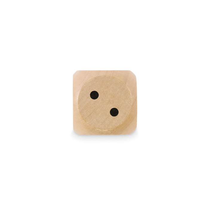 DADIN Dados madera Schima 3 cm diam. - Niños y Juegos - Regalo Promocional Personalizado - imagen 8