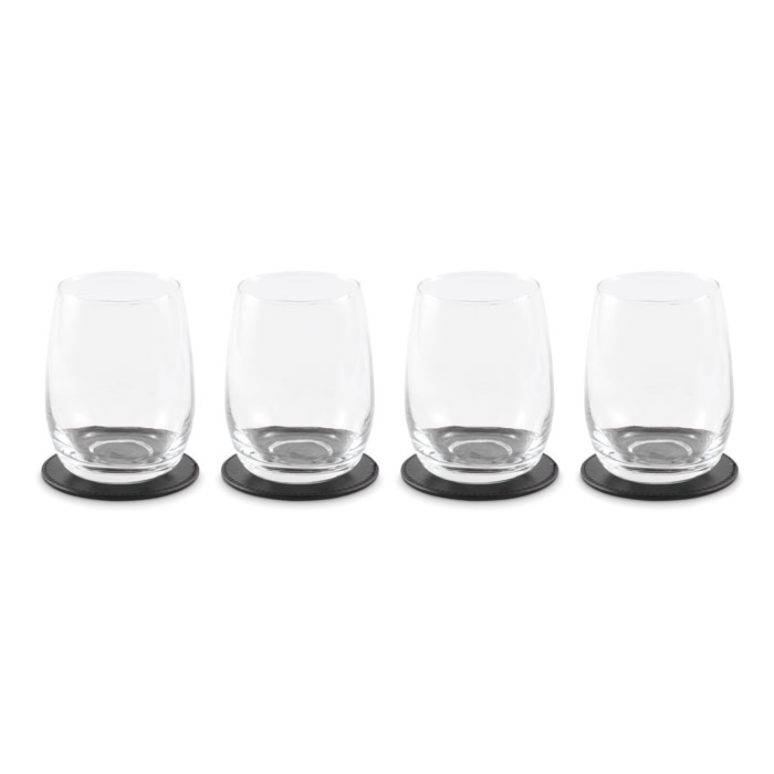 POSA SET Juego de 4 posavasos de PU - Posavasos personalizados - Regalo Promocional Personalizado - imagen 6