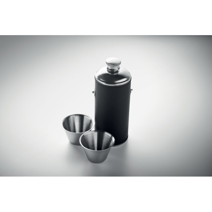 COCOON Petaca con vasos de chupito - Otros accesorios bodega - Regalo Promocional Personalizado - imagen 5