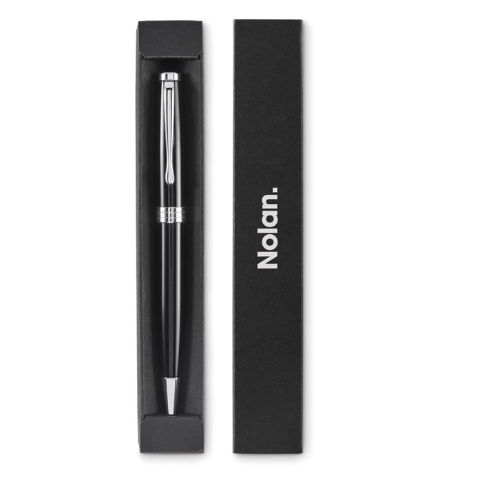 LYON Bolígrafo giratorio en caja - Set de escritura personalizados - Regalo Promocional Personalizado - imagen 3
