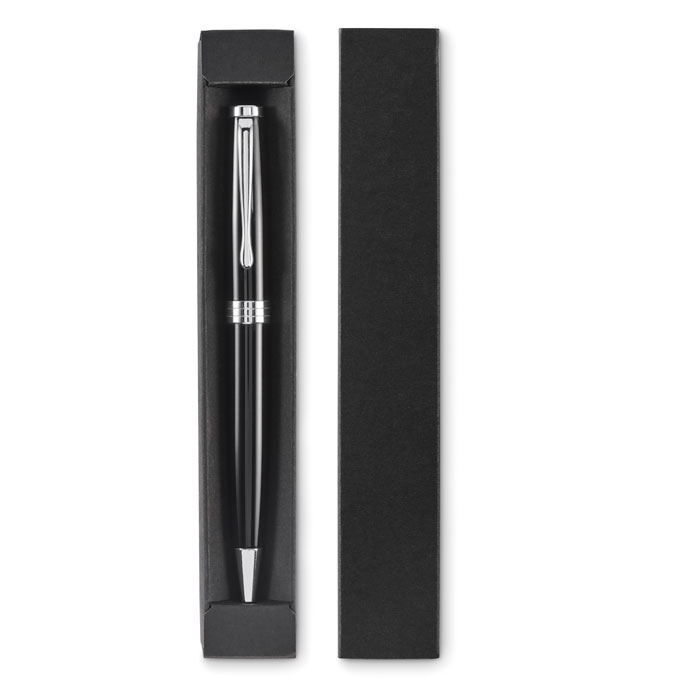 LYON Bolígrafo giratorio en caja - Set de escritura personalizados - Regalo Promocional Personalizado - vista alternativa