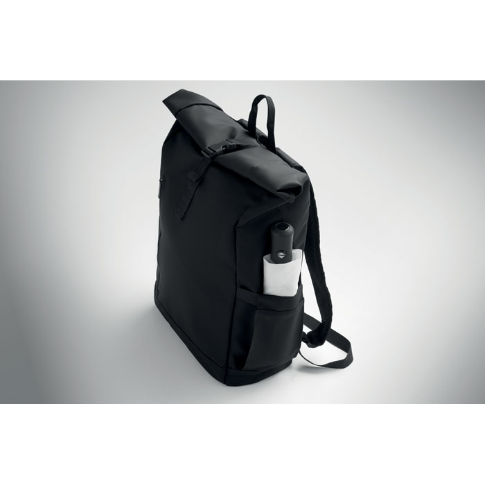 BANGKOK ROLL Mochila rolltop p/ laptop 600D - Mochilas personalizadas - Regalo Promocional Personalizado - imagen 4