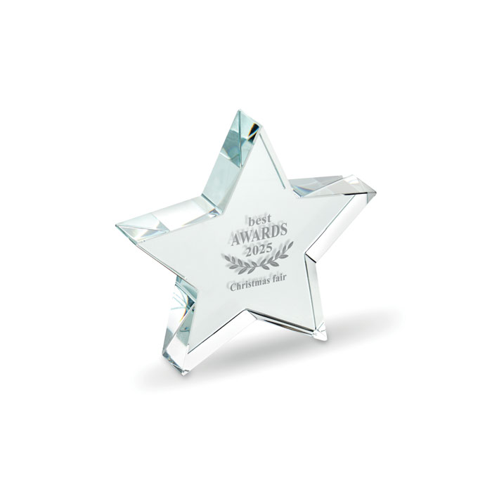 STARWARD Premio estrella de cristal - Trofeos - Regalo Promocional Personalizado - imagen 4