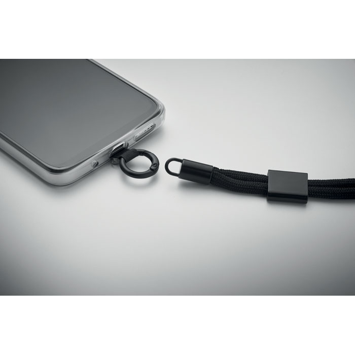 NONETTE WRIST Cordón de teléfono RPET - Tecnología - Regalo Promocional Personalizado - imagen 4