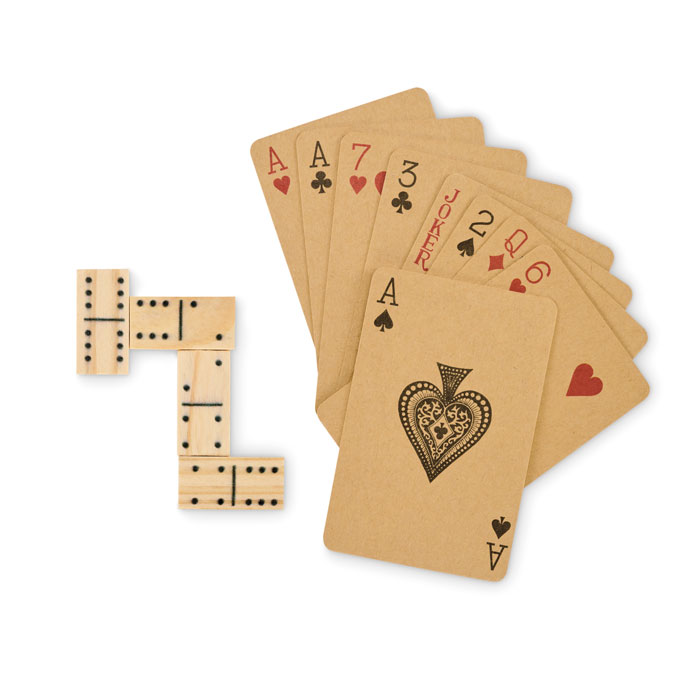 DOMI&CARDS Juego de dominó y cartas - Niños y Juegos - Regalo Promocional Personalizado - imagen 8
