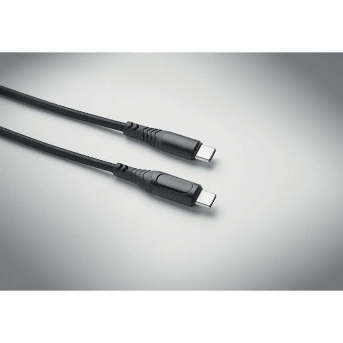 TYPSO Cable de carga de 100 W tipo C - Tecnología - Regalo Promocional Personalizado - imagen 3