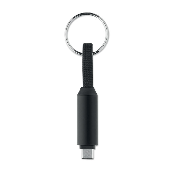 KEYSTO Llavero con cable de carga - Tecnología - Regalo Promocional Personalizado - vista alternativa