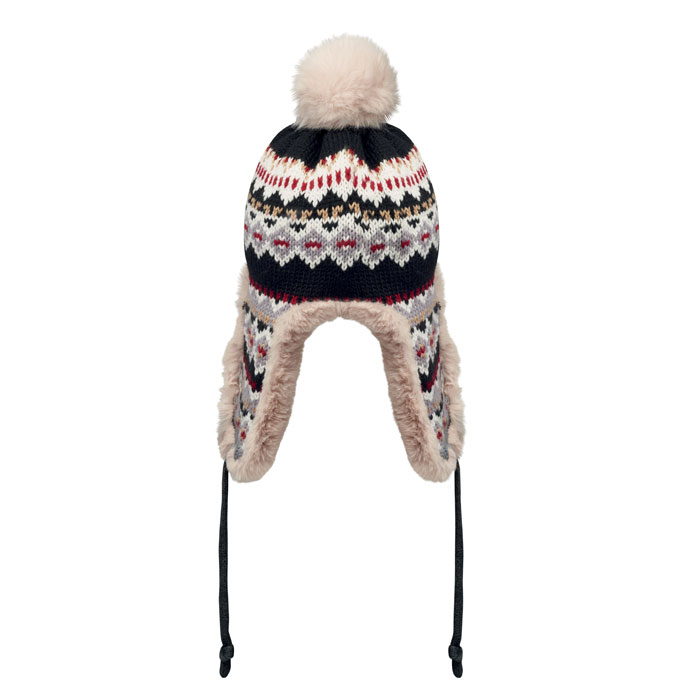 YULONG Gorro de punto con orejeras - Invierno y lluvia - Regalo Promocional Personalizado - imagen 2