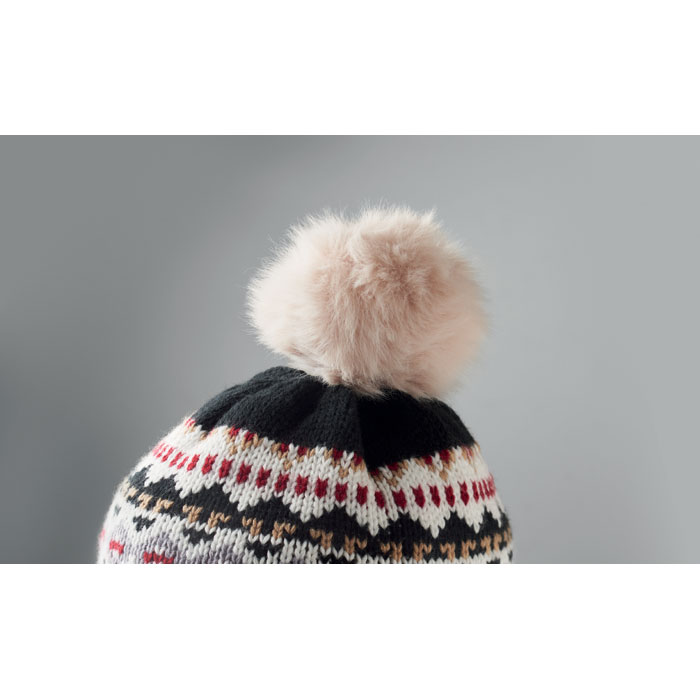 YULONG Gorro de punto con orejeras - Invierno y lluvia - Regalo Promocional Personalizado - imagen 5