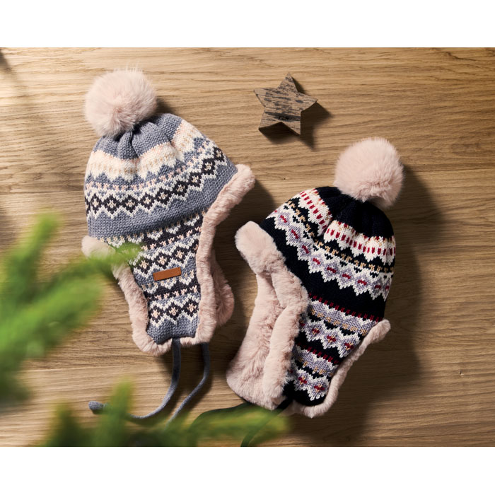 YULONG Gorro de punto con orejeras - Invierno y lluvia - Regalo Promocional Personalizado - imagen 14
