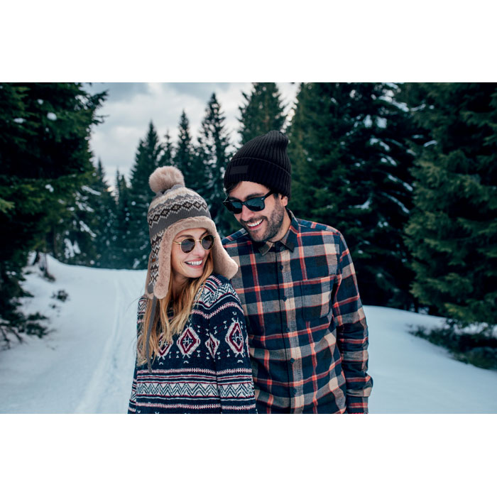 YULONG Gorro de punto con orejeras - Invierno y lluvia - Regalo Promocional Personalizado - imagen 17