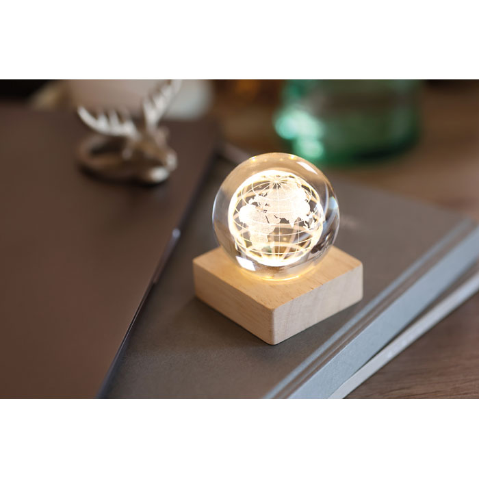 GLOBE LIGHT Globo LED bola de cristal - Trofeos - Regalo Promocional Personalizado - imagen 5