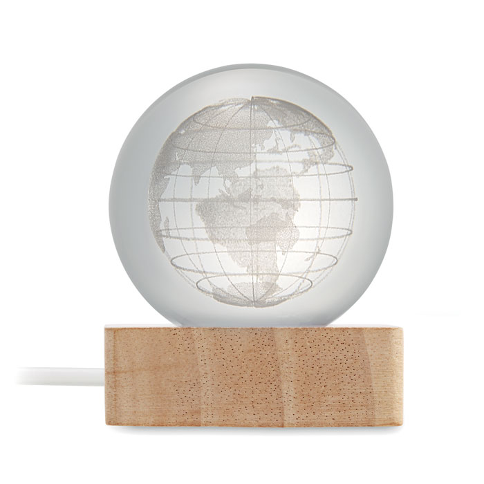 GLOBE LIGHT Globo LED bola de cristal - Trofeos - Regalo Promocional Personalizado - imagen 8