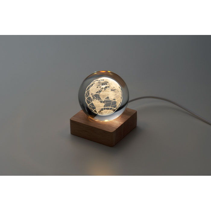 GLOBE LIGHT Globo LED bola de cristal - Trofeos - Regalo Promocional Personalizado - imagen 9