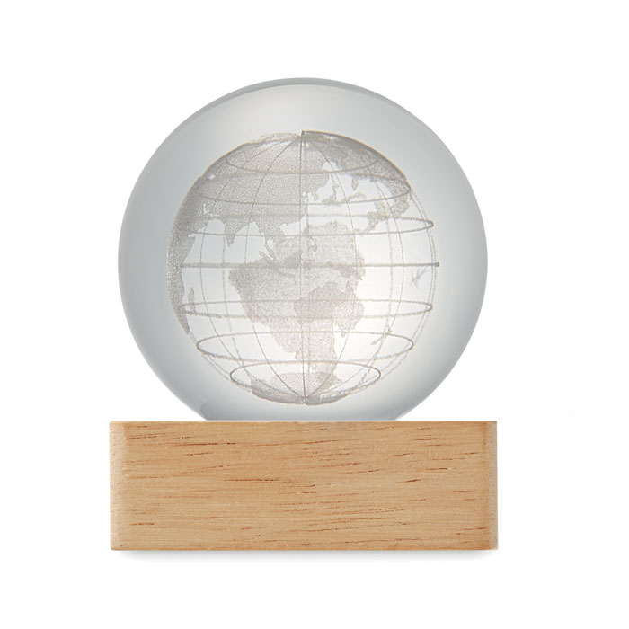 GLOBE LIGHT Globo LED bola de cristal - Trofeos - Regalo Promocional Personalizado - imagen 3