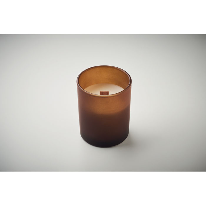 KIVAS WOOD Vela de cera vegetal 80 gr - Velas personalizadas - Regalo Promocional Personalizado - imagen 4