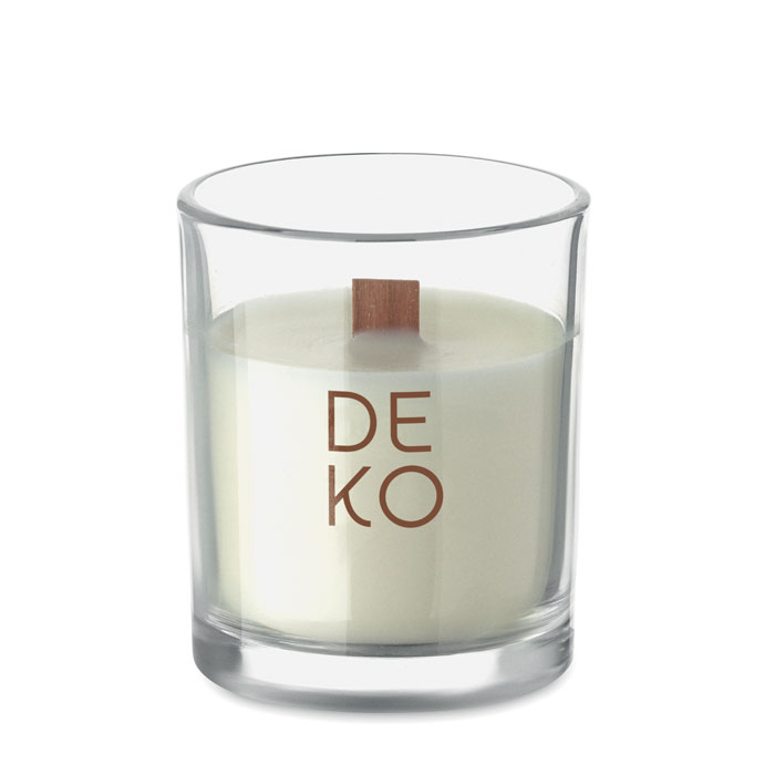 KIVAS WOOD Vela de cera vegetal 80 gr - Velas personalizadas - Regalo Promocional Personalizado - imagen 43