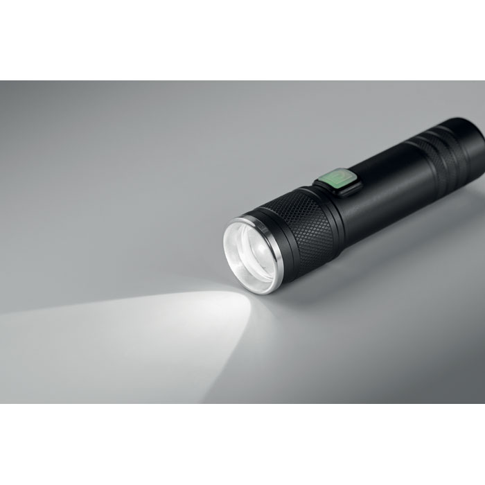 FLASHRA Linterna luz COB recargable - Linternas personalizadas - Regalo Promocional Personalizado - imagen 3