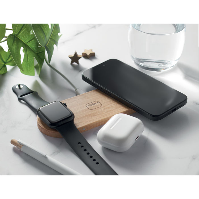 RECPAD Cargador 3 en 1 de 15 W - Tecnología - Regalo Promocional Personalizado - imagen 4