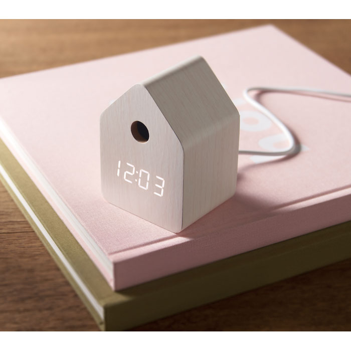 CUCKOO Reloj despertador de MDF - Tecnología - Regalo Promocional Personalizado - imagen 4